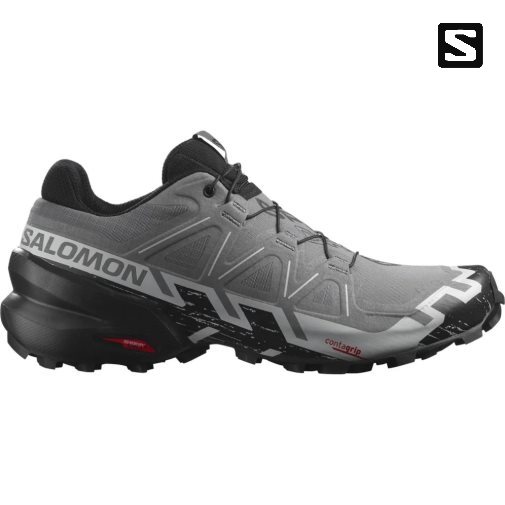 Grey Salomon Speedcross 6 Men's Trail Running Shoes | IE MY6425